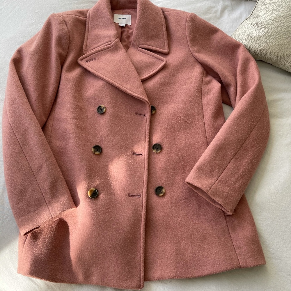 Old Navy pink coat